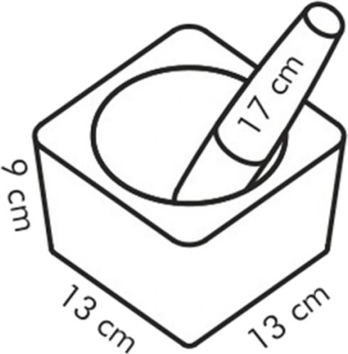 Ступка с пестиком President 639070 Tescoma