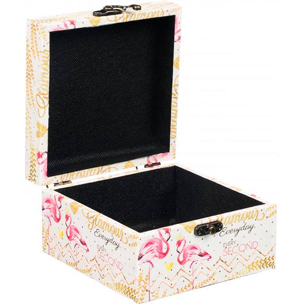 Скриня для прикрас Фламінго 14x8 см