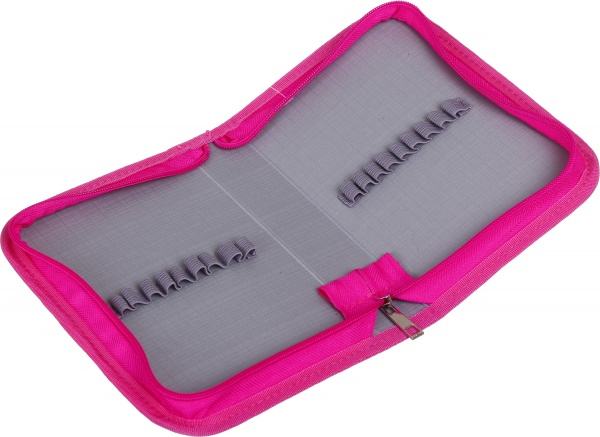 Пенал школьный Жизнь с котиком 52602736 Lider розовый