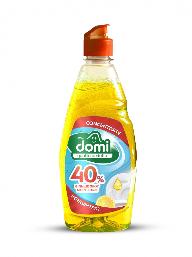 Средство для ручного мытья посуды Domi Лимон 0,45л