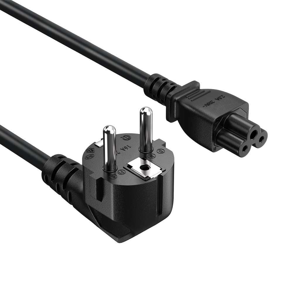 Кабель живлення ColorWay 1 м black (CW-CBP084-BK)