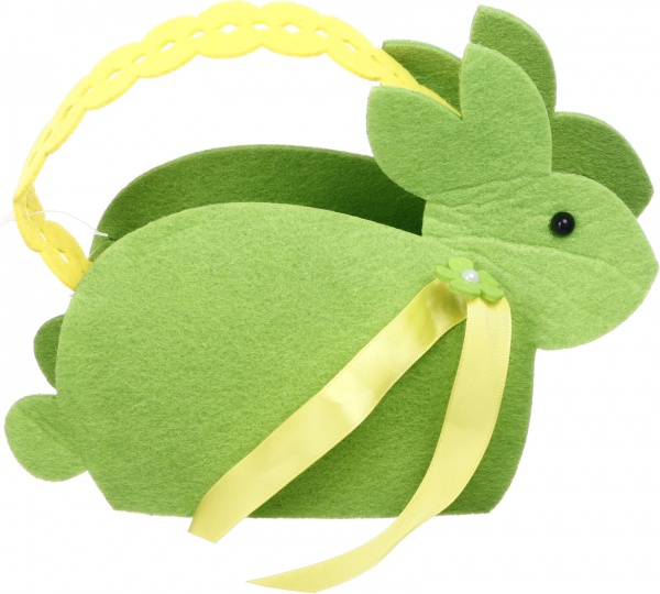 Декорация пасхальная Діамантові ручки Зайчонок 16х21 см