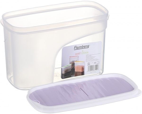 Контейнер с крышкой Sand 1,2 л фиолет G-286 Flamberg Smart Kitchen