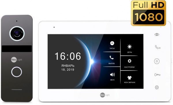 Комплект видеодомофона NeoLight NeoKit HD
