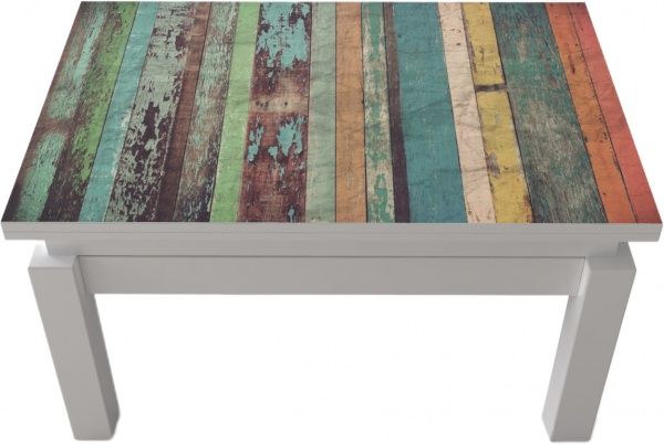 Стіл-трансформер Art in Head Батерфляй білий Print 598 