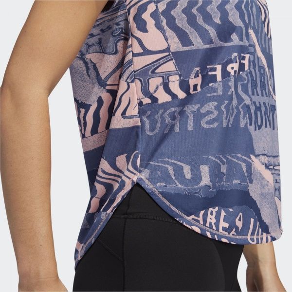 Футболка Adidas OWN THE RUN TEE FL7257 XL рожевий