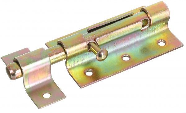 Шпінгалет накладний 5-100 Bruno нікель/біхромат