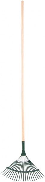 Грабли веерные Worth с черенком 2432JK128