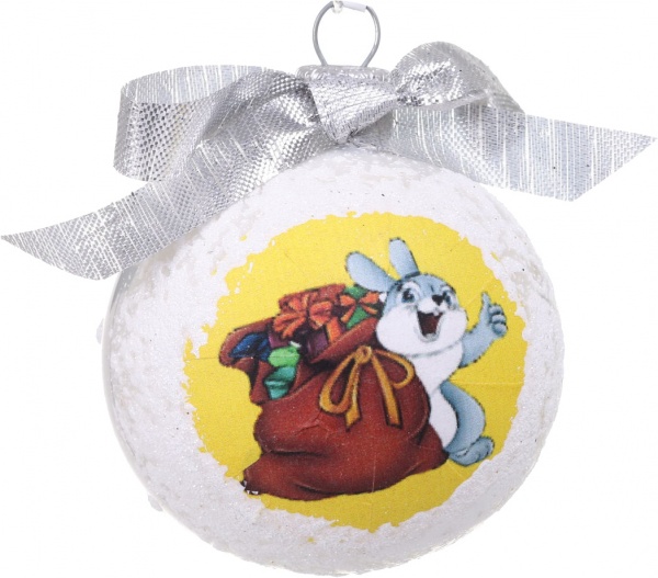 Шар новогодний символ года декупаж d 60 мм в ассортименте