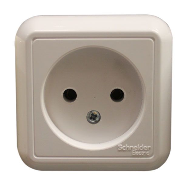 Розетка Wessen Прима RA10-164-BI біла