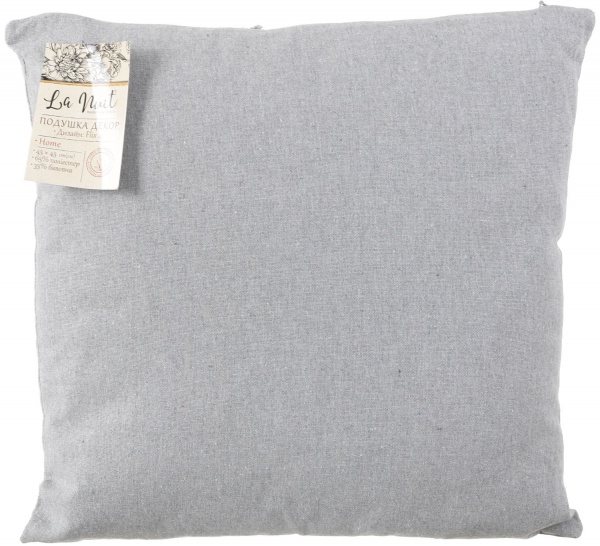 Подушка декоративна Flix 4 45x45 см сірий La Nuit 