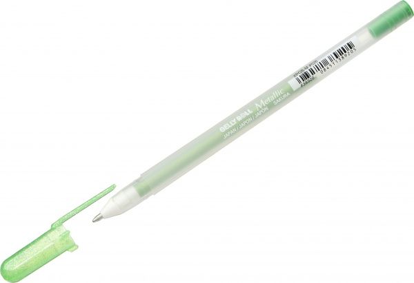 Ручка гелева Sakura Metallic Смарагдовий зелений 