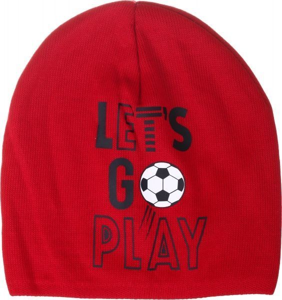 Шапочка дитяча для хлопчика Kraft+ арт. 2340 р.50 червоний 