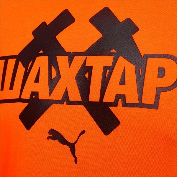 Футболка Puma FCSD FtblCore Wording Tee 76412201 р. M черный