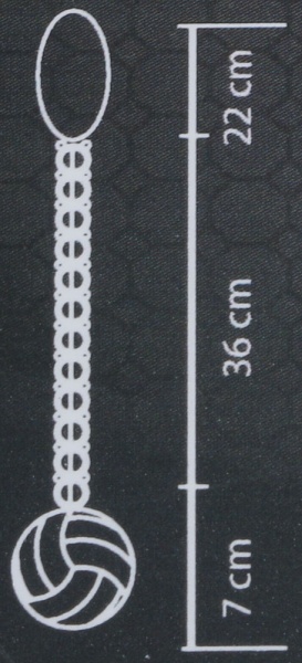 Підхват для штор натуральний 2020-11-K-84 кремовий/капучино Majestic