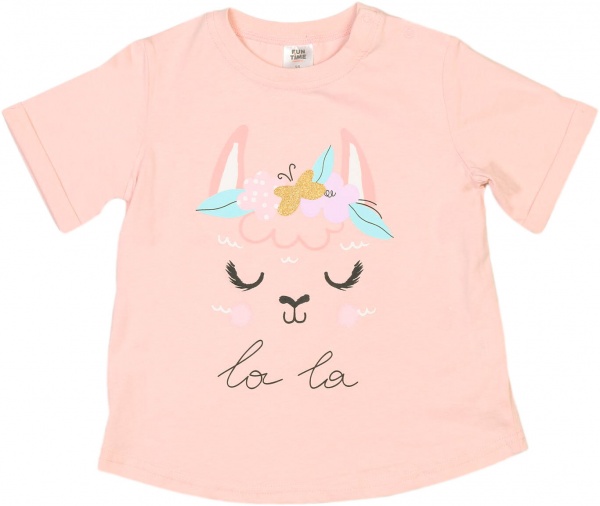 Піжама для дівчаток Funtime футболка+шорти р.98 різнокольоровий 