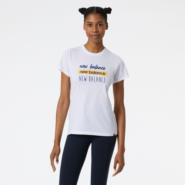 Футболка New Balance WT21802WT р.M білий
