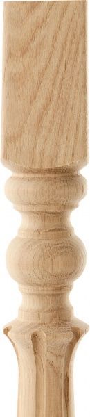 Стовп тип-2 буковий фрезований 75x75x1110 мм