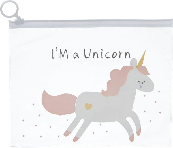 Папка на молнии А5 Я Единорог