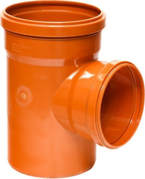 Тройник канализационный ПВХ d200х160х90° Инсталпласт