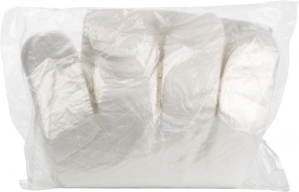 Рукавички поліетиленові одноразові РЕ (L) 155x10 мм 100 шт.