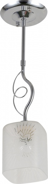 Світильник стельовий Accento lighting Ursa 1x60 Вт E27 хром ALG-06844/1PCH