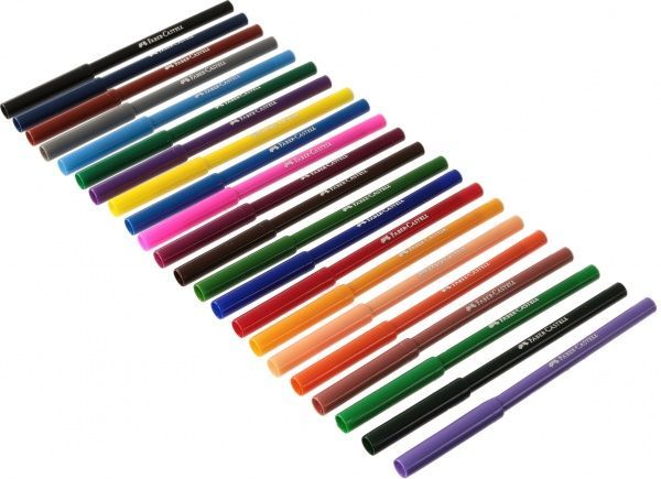 Фломастеры 554224 24 шт. Faber-Castell