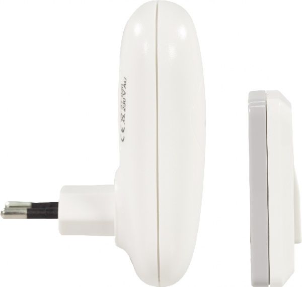 Дзвінок бездротовий Zamel Disco білий ST-930