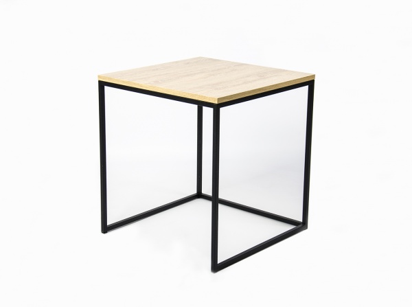 Стол журнальный Драконник дуб античный 500x500x540мм 