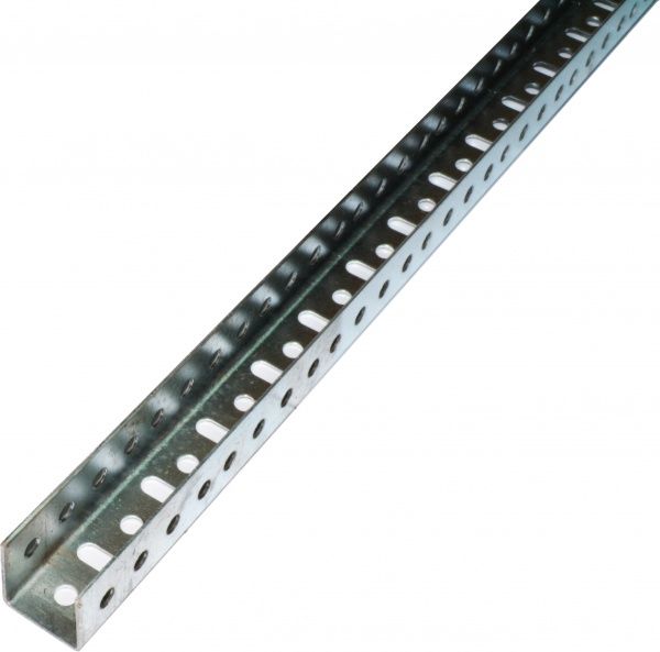 Планка кронштейна L-800 (1,5 мм) білий цинк