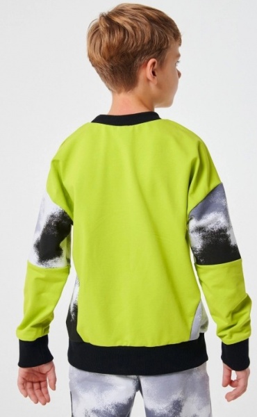 Джемпер для мальчика Smil р.134 салатовый 116559 