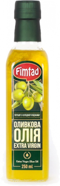 Масло оливковое ТМ FIMTAD Extra Virgin 250 мл 