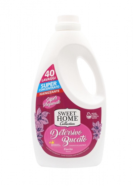 Гель для машинной и ручной стирки Sweet Home Цветочный 2 л 