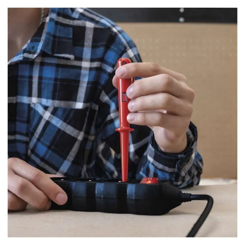 Тестер постоянного и переменного напряжения Emos M0017 0–250 V AC/DC с оптическим сигналом