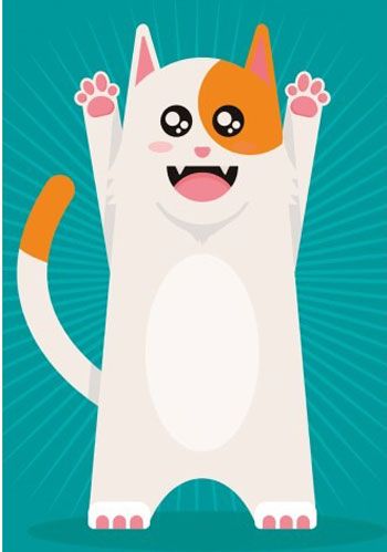 Картина Кот 27x39 см Posterclub 