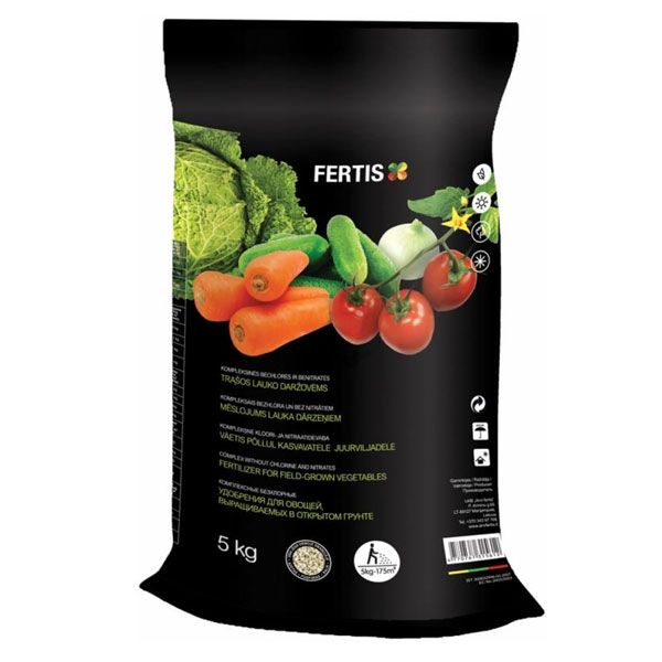 Удобрение для овощей открытого грунта Arvi Fertis НПК 13-10-15+МЕ 5 кг