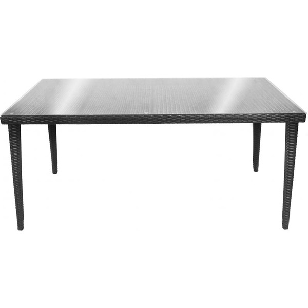 Стіл Indigo HYT-1701 Black 90x160 см чорний