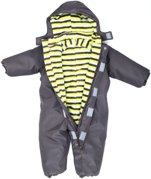 Комбинезон детский Danaya серый р.86 ЗО20-18/1 