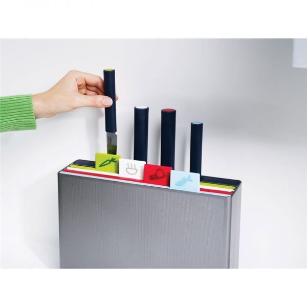 Набір дощок обробних з ножами Index 8 предметів Joseph Joseph