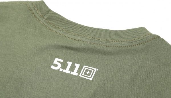 Футболка 5.11 Tactical Shield Ukraine Лимитированная Серия [225] Military Green S р. S оливковый 