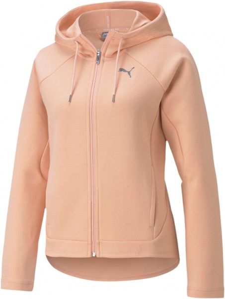 Джемпер Puma Evostripe Full-Zip Hoodie 58594526 р. M оранжевый