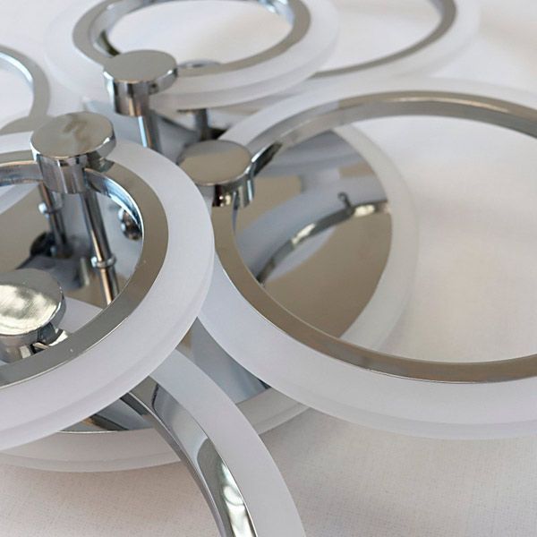 Люстра светодиодная Victoria Lighting Mercy/PL6 180 Вт хром 