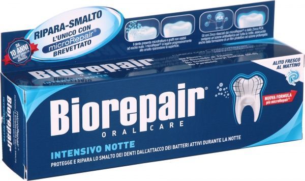 Зубная паста Biorepair Интенсивное ночное восстановление 75 мл