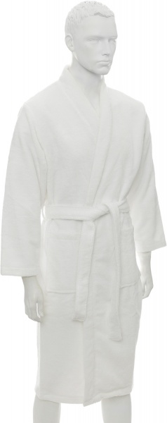 Халат чоловічий Durutex р. S білий Fluffy 