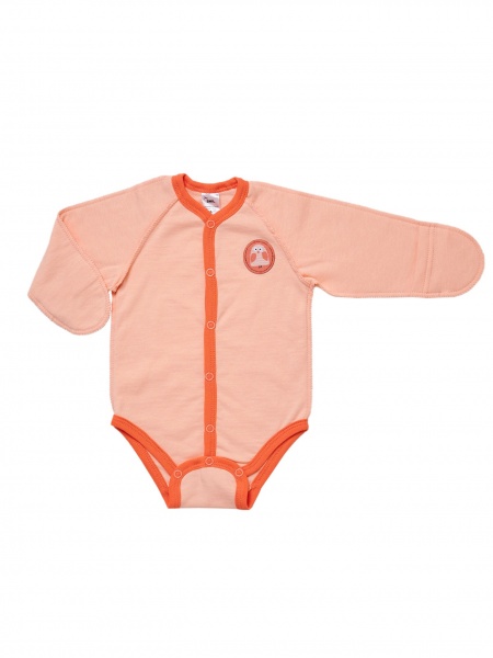 Боді для дівчинки Smil 102754 р.62 персиковий 102754 