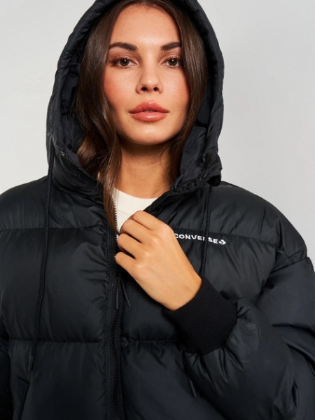 Куртка Converse CONVERSE ALL STAR WOMENS 10025207-001 р.M чорний