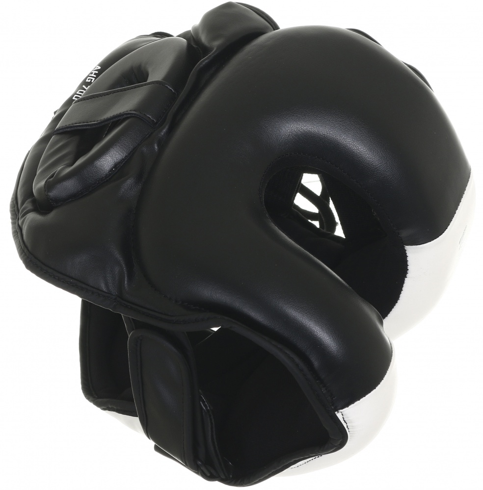 Шлем боксерский MaxxPro р. XL AHG-700 Black/white vynil XL черныйбелый