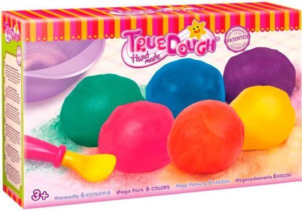 Тісто для ліплення TrueDough Казкові кольори 6 шт. 23011