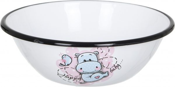 Миска эмалированная Няшки 0,6 л Idilia