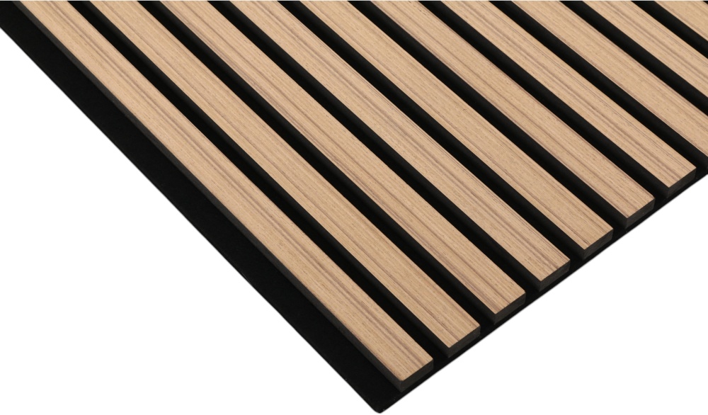 Реечная панель акустическая Freyr Forest 3610 2800x600x21 мм тик 1,68 м.кв